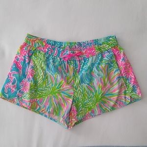 Lilly Pulitzer Luxletic Run Around Short Nylon Size M